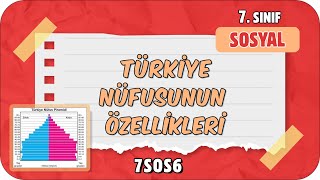 Türkiye Nüfusunun Özellikleri 📕 tonguçCUP 2Sezon  7SOS6 2024 [upl. by Idaline]