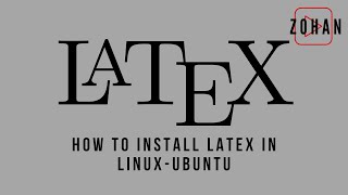 How To Install LATEX On LinuxUbuntu WORKED [upl. by Egas]