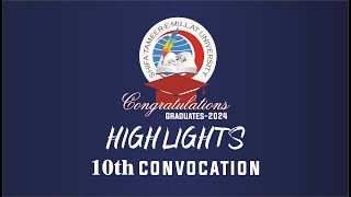 HIGHLIGHTS  10TH CONVOCATION SHIFA TAMEEREMILLAT UNIVERSITY [upl. by Padraig]