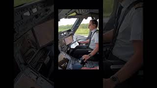 Airbus A350 Cockpit Landing [upl. by Inerney]