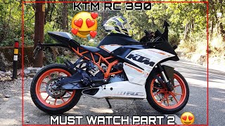 ktm rc 390 exhaust sound amp ktm stock exhaust amp ktm loud exhaust amp special ktm lovers will watch [upl. by Rip]