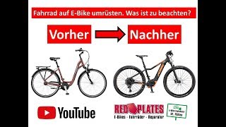 Fahrrad auf EBike umrüsten Was ist die beste Lösung [upl. by Varipapa]