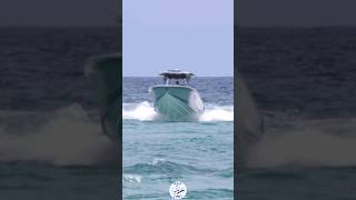 NorTech cutting thru some light chop  Boca Inlet saltlife nortech boating miami summer boca [upl. by Swirsky]