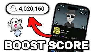 How to Boost Snapchat Score RAPIDLY QUICK AND EASY METHOD  Snapchat Score Hack  2024 [upl. by Hines]