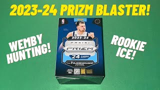 202324 Panini Prizm Basketball Blaster Box Opening Review Wembanyama Hunt New Retail Sports Cards [upl. by Anyad]