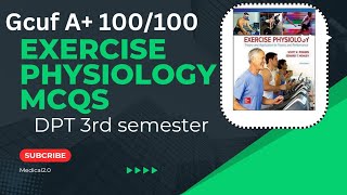 Exercise physiology Mcqs dpt 3rd semester gcuf  Medical20 [upl. by Ralfston5]