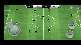 Stickman Soccer 2016 AUG VS HAN [upl. by Elianora388]