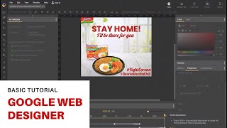 Google Web Designer  What It Is and How to Use Basic Tutorial [upl. by Vaas]