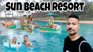 SUNBEACH RESORT WITH SWIMMING POOL UNDER 1000 IN MUMBAI  BEST RESORT NEAR MUMBAI  MINI GOA TRIP [upl. by Pitarys494]