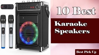 Best Karaoke Speakers 2024  Karaoke Speakers [upl. by Tomas]