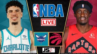 Charlotte Hornets vs Toronto Raptors NBA Live Scoreboard 2023 [upl. by Yllut]