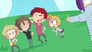 EL RAP DE LOS ANIMATRONICOS 🐻🐻🐻🦊🐰🐥 fnafhs Gacha Club Capitulo 20 [upl. by Anazraf315]