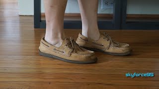 Sperry AuthenticOriginal Boat Shoe Sahara Review [upl. by Larry269]