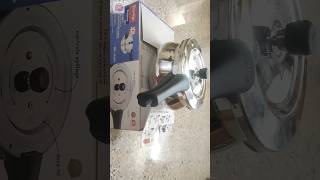 Prestige 4ltr Deluxe Alpha svachh pressure cooker unboxingpressurecookerprestige cookerunboxing [upl. by Aredna]