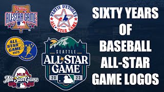 60 Years of MLB All Star Game Logos 19632023 [upl. by Celtic]