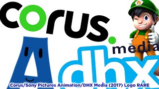 CorusSony Pictures AnimationDHX Media 2017 Logo RARE jadenthelogoteen2012 [upl. by Hairahs]