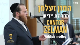 Cantot Zelman  Yiddish Medley החזן זעלמן  מחרוזת יידיש [upl. by Arodasi663]