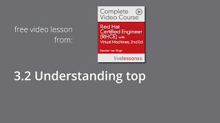 Understanding top  RHCE System Performance Reporting RHCE Complete Video Course lesson 32 [upl. by Alicirp]