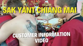 Your Sak Yant Experience at Sak Yant Chiang Mai [upl. by Laoj697]