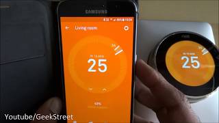 How to use NEST Thermostat 3rd Generation App Features and Functions for Beginners [upl. by Ingram]