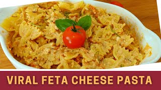 Feta cheese pastaviral feta cheese pasta recipecreamy pasta recipe [upl. by Ecinahs]