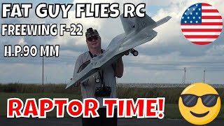 EVEN BETTER REVIEW FREEWING F22 RAPTOR 90MM HP by Fat Guy Flies RC [upl. by Craw605]