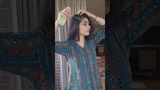 Simple Haircare Routine  Aditi Prabhudeva haircare beauty dailyvlog life shorts [upl. by Aitak]