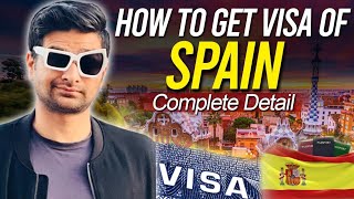 GET SPAIN VISA  FULL PROCESS  EUROPE VISA [upl. by Haroppizt]