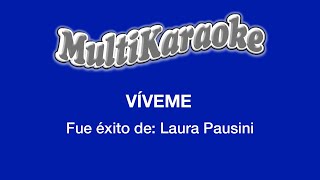 Víveme  Multikaraoke  Fue Éxito de Laura Pausini [upl. by Ragucci750]