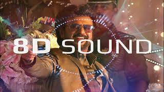 Darbar  8D sound Darbar Thalaivar Theme music  Rajinikanth  AR Murugadoss  Anirudh  Subaskaran [upl. by Oslec113]