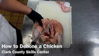 How To Debone A Chicken [upl. by Deehan]