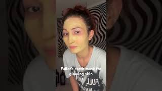 Glowing skin with Fuller’s Earth  Multani Matti viralvideo glowingskin multanimitti ytshorts [upl. by Godliman]