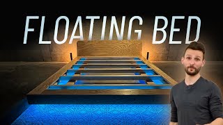 DIY Floating Platform Bed Frame at IKEA Price [upl. by Yehudit]