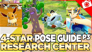 Research Center 4Star Pose amp Request Guide  New Pokemon Snap [upl. by Ennaer729]