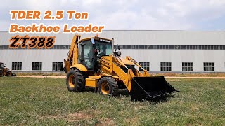 Need versatility From digging to loading TDER ZT388 adapts to your toughest demands [upl. by Noswad]