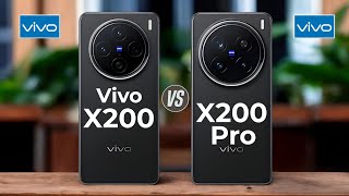 Vivo X200 Vs Vivo X200 Pro [upl. by Lena572]