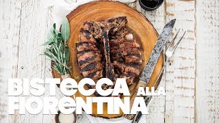 Bistecca Alla Fiorentina Recipe  aka HUGE delicious Grilled Porterhouse [upl. by Ehttam760]