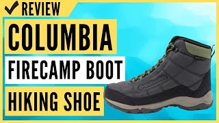 Columbia Mens Firecamp Boot Hiking Shoe Review [upl. by Kielty691]