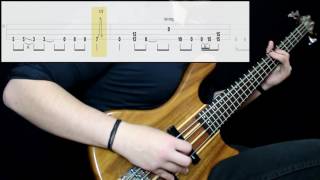 Tool  Vicarious Bass Cover Play Along Tabs In Video [upl. by Amelus]