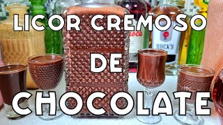 Licor Cremoso de Chocolate [upl. by Knute582]