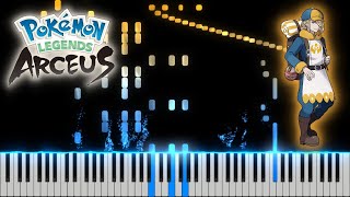 Volo Battle Theme  Pokémon Legends Arceus Piano Arrangement [upl. by Gwendolen]