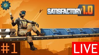 Satisfactory Is FINALLY HERE Lets Smelt Some Iron  Strm1  Satisfactory 10 [upl. by Kern]