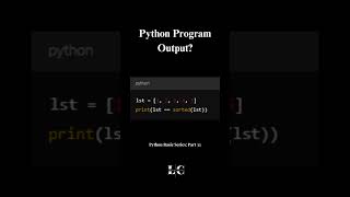 Python Basics Series Part 33 List is Sorted in Ascending Order 📈 [upl. by Elleirbag]