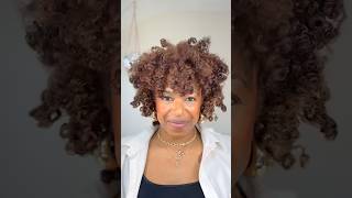 Straight to Curly  Reverting my Hair back naturalhair [upl. by Einitsed]