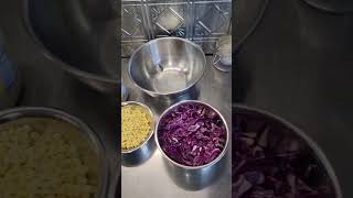 Mise en Place amp Prep Fish Tacos w Cabbage amp Corn Slaw [upl. by Nay]