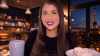 ASMR  Cozy French Café Roleplay 🇫🇷 French Accent [upl. by Home]