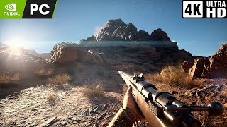 Lawrence Of Arabia  INSANE 4K Ultra Cinematic WW1 Gameplay Graphics  BF1 [upl. by Aniv]