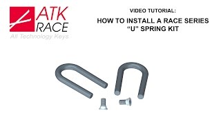 ATK RACE  TUTORIAL N3 EN HOW TO REPLACE THE U SPRING COD K08W and others [upl. by Howlan]