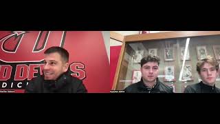 Steffen Siebert Interview 11222024 ahead of tomorrows NCAA game vs Washington amp Lee University [upl. by Beekman82]