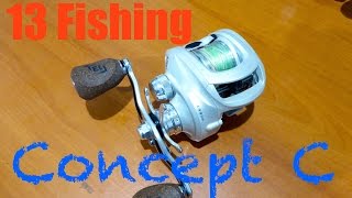 13 Fishing Concept C Baitcast Review [upl. by Belden]